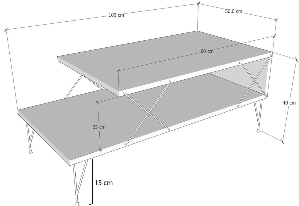 Estante City – Branco – 64,6 cm x 170 cm x 24,2 cm