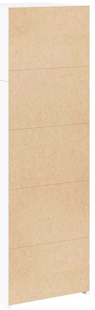 Armário alto 40x42,5x124 cm derivados de madeira branco