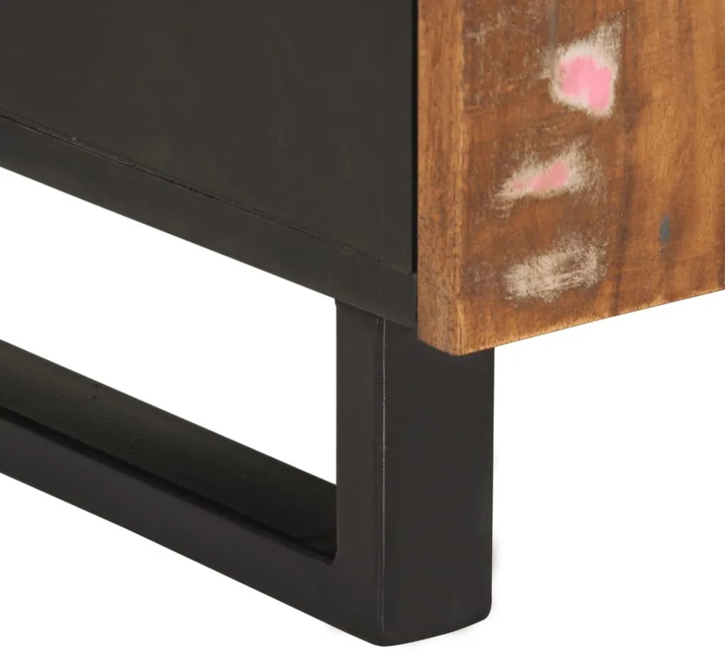 Mesa de centro 100x54x40cm madeira recuperada/derivados madeira