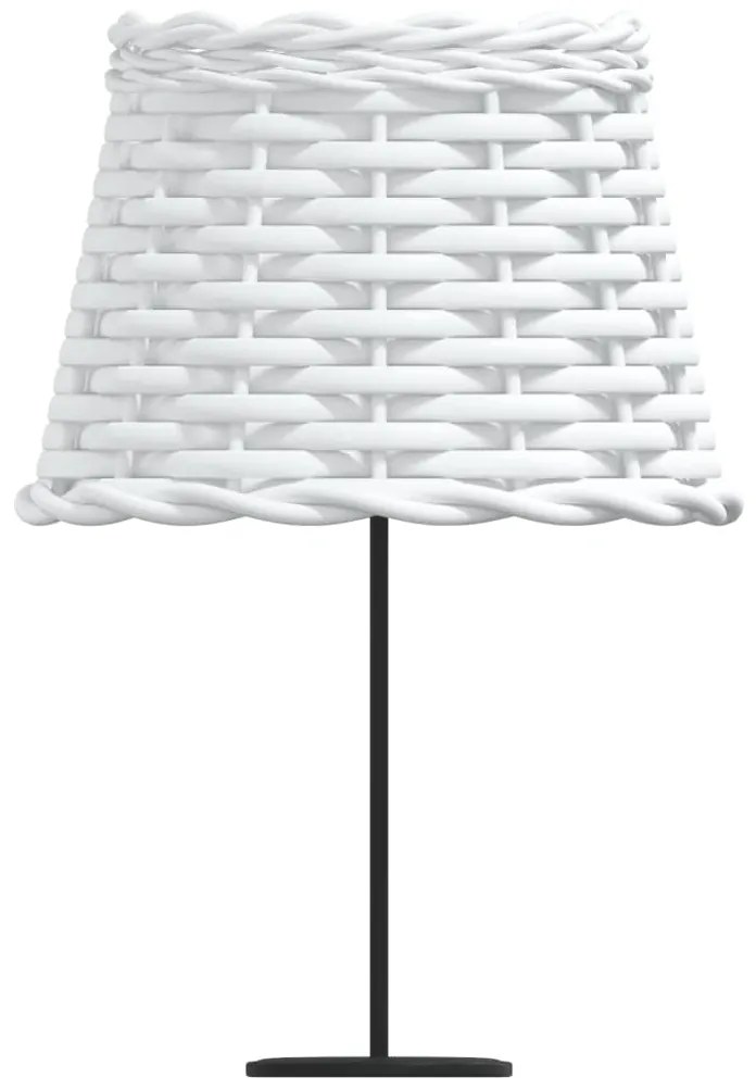 Abajur Ø20x15 cm vime branco