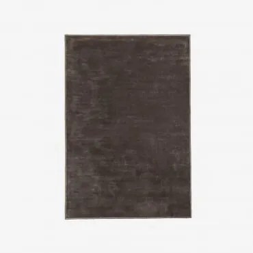 Tapete Em Poliéster Daroca Cinzento Do Exército & 160 X 230 Cm - Sklum