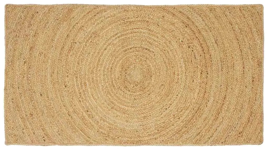 vidaXL Tapetes de área Castanho 80 x 150 cm Juta