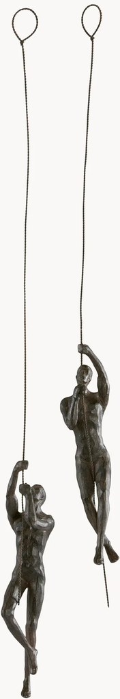 Arte de parede Human Cliffhangers, conjunto de 2