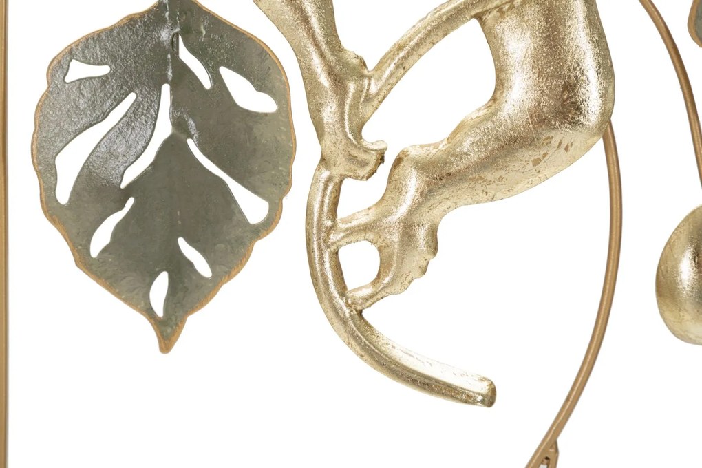 PAINEL DE PAREDE DE FERRO MONKEY 28,6X3,8X74,3 CM MULTICOLORIDO