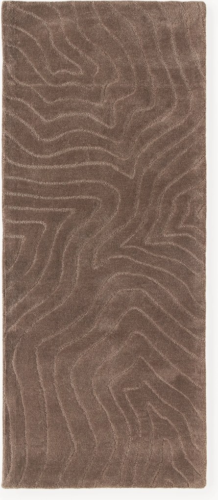 Passadeira de lã artesanal Aaron