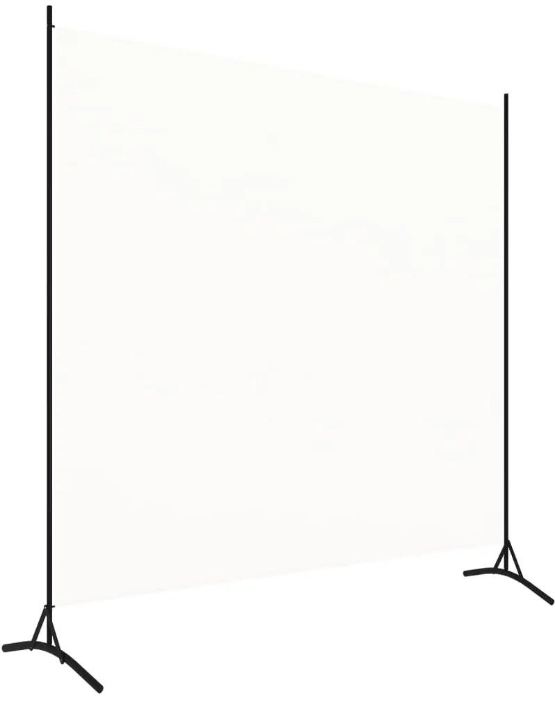 Divisória com 1 painel 175x180 cm tecido branco