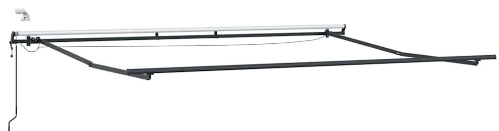 Toldo Retrátil Automático com LED Bege 400x300 cm