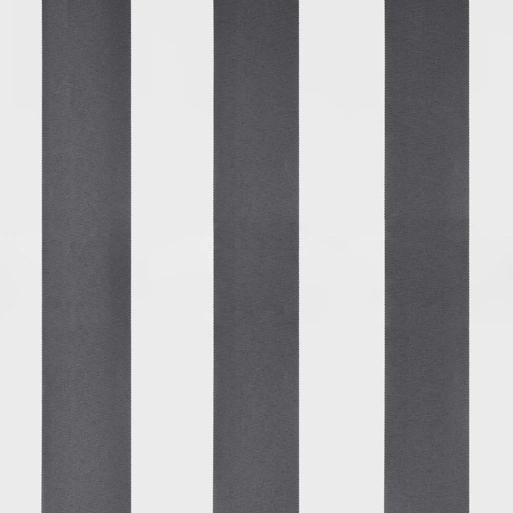 Toldo retrátil automático 450x350 cm antracite e branco