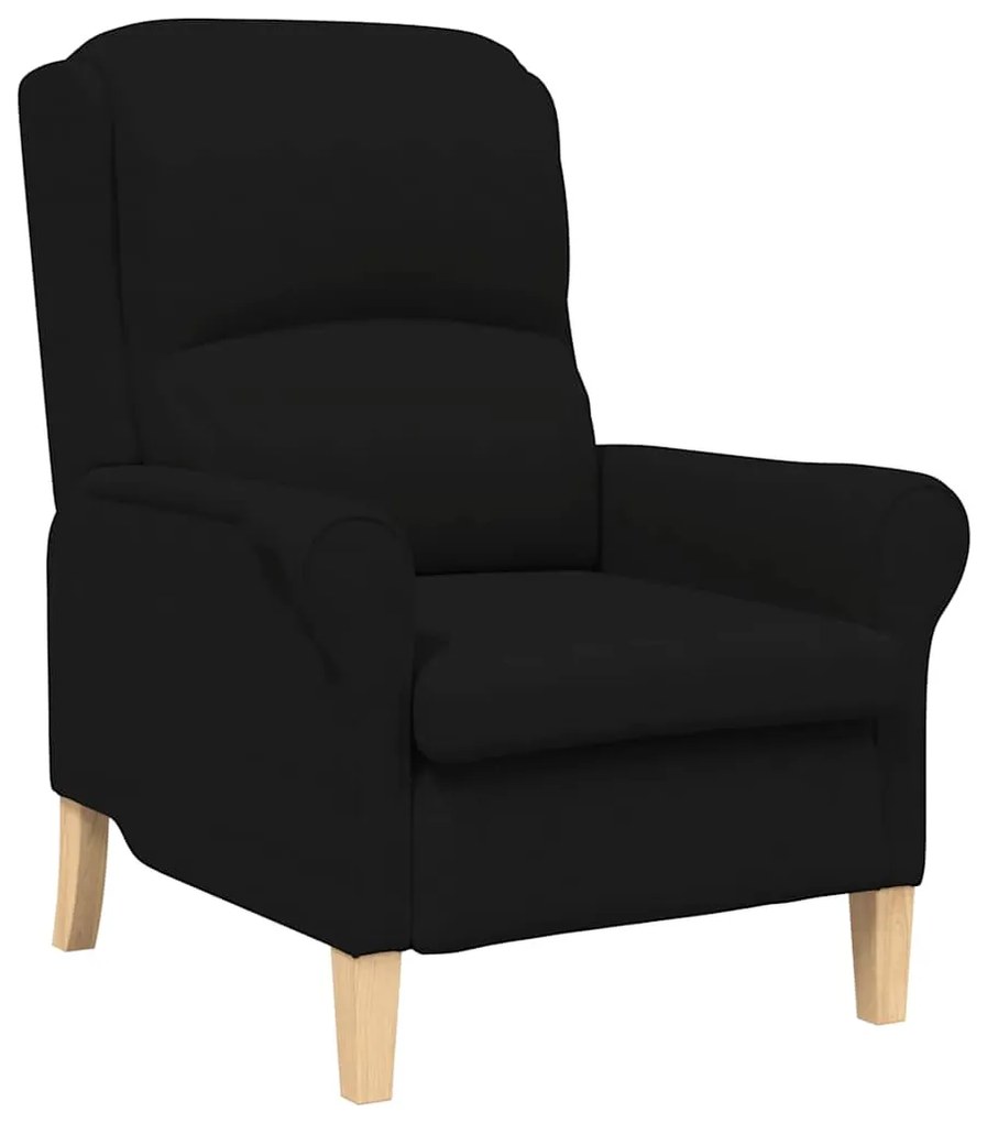 Cadeira Preta 52 cm em Microfibra