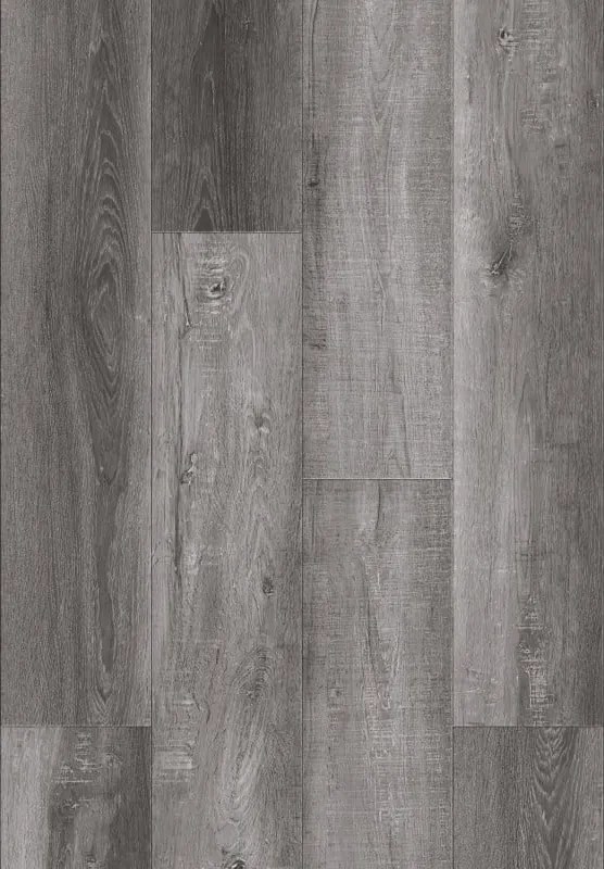 Mexen El Monte amostra de painéis vinílicos SPC 6,5 mm, base IXPE 1,5 mm, 4 V-Fuga, Carvalho - F1011-S