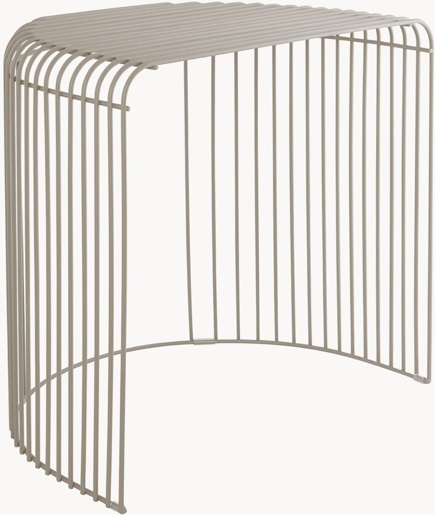 Mesa de apoio em metal Curva