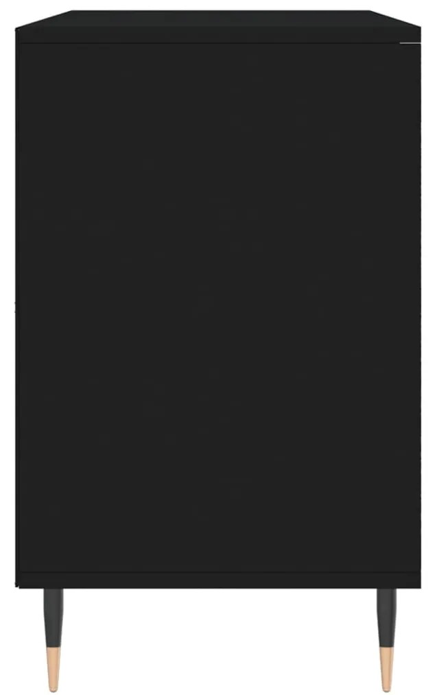 Sapateira 102x36x60 cm derivados de madeira preto