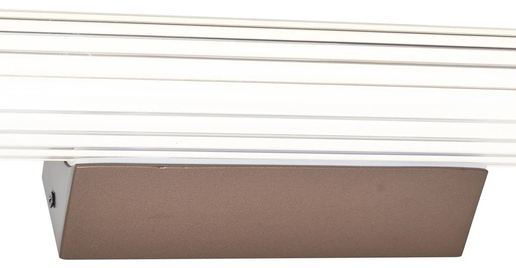 Candeeiro de parede retro bronze 80,4 cm incl. LED IP44 - Coco Retro