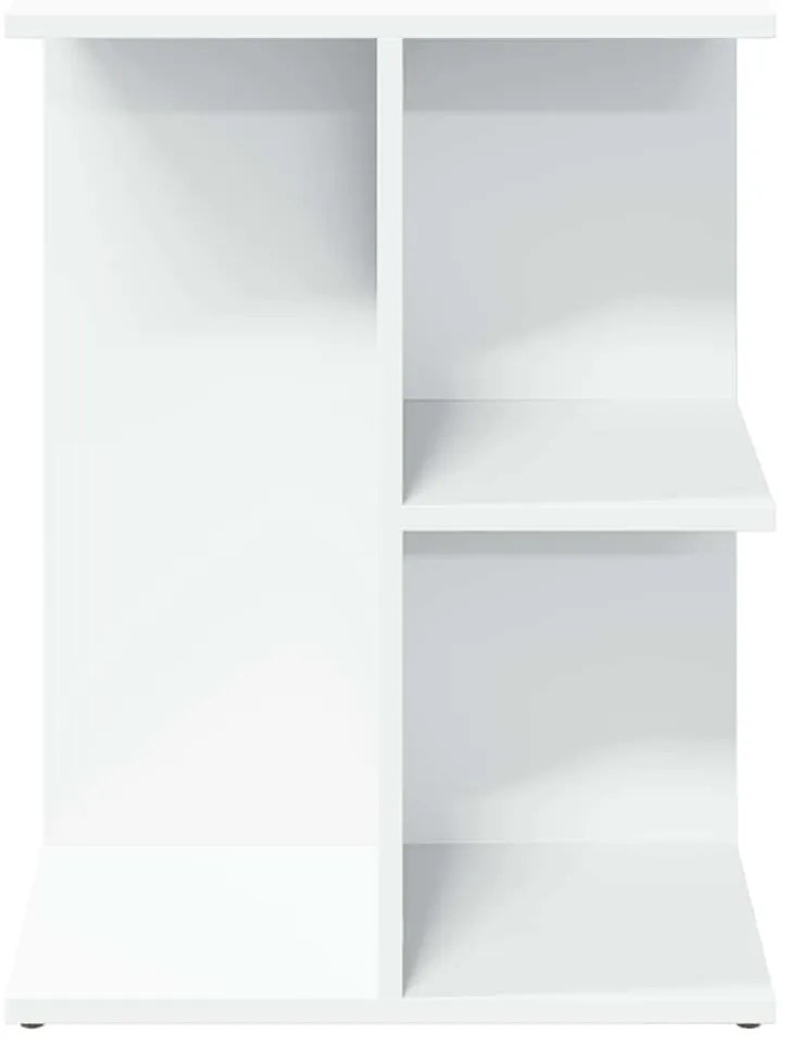 Mesa cabeceira 46,5x29x61cm derivados madeira branco