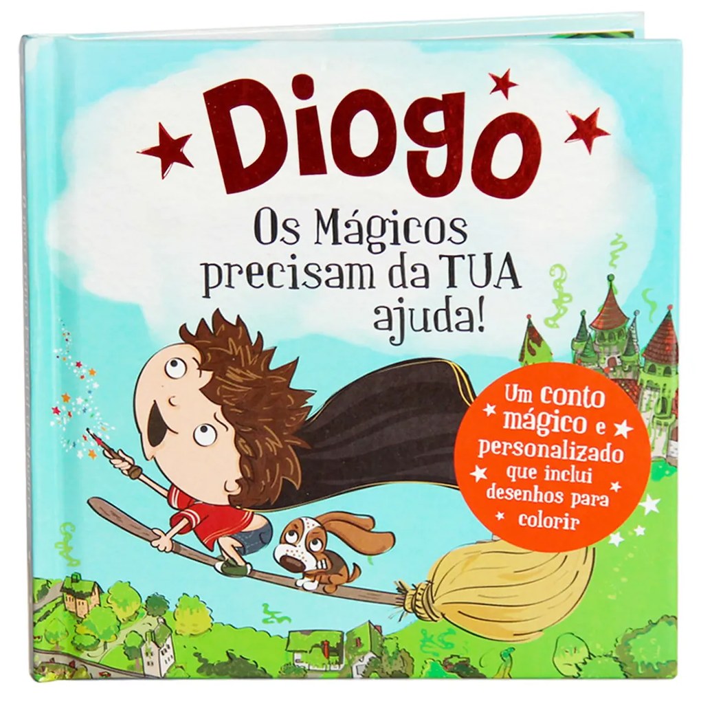 Livro Conto Mágico Diogo
