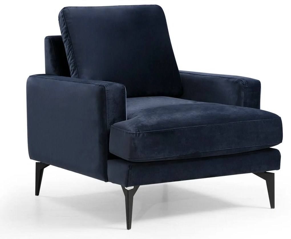 Cadeira Wing Papira – Azul Marinho – 80x90x88 cm