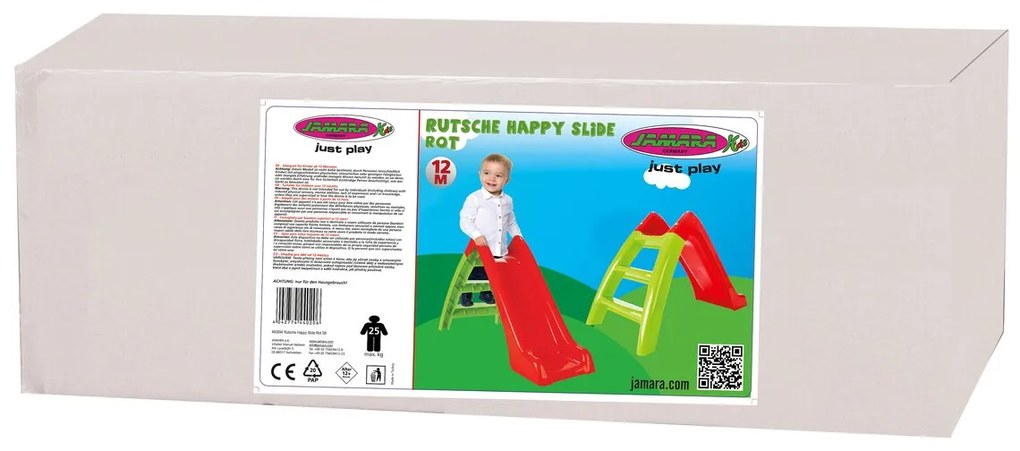 Escorrega Infantil Happy Slide Vermelho/verde