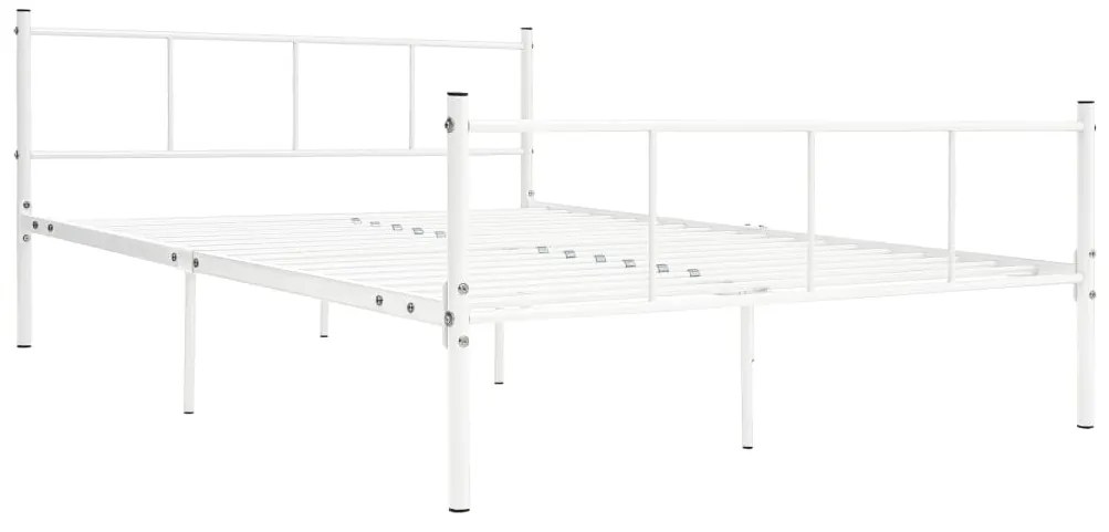 Estrutura de cama 120x200 cm metal branco