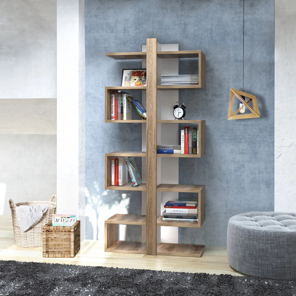 Estante Ionis – Carvalho – 78x170x29,5 cm