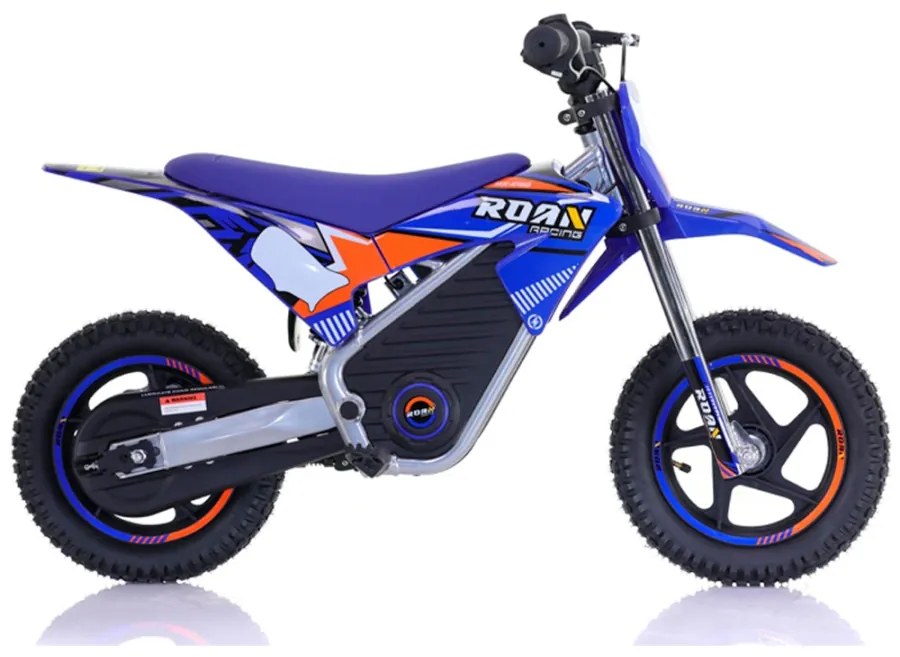 Mini moto eléctrica Warrior 150W MX150 12/12 Até 15 km/h C/ Limitador Azul