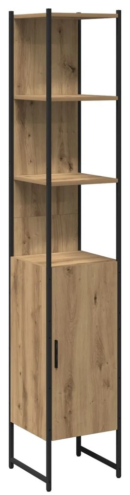 Conjunto de Móveis para Casa de Banho de 4 Peças em Carvalho Artesanal