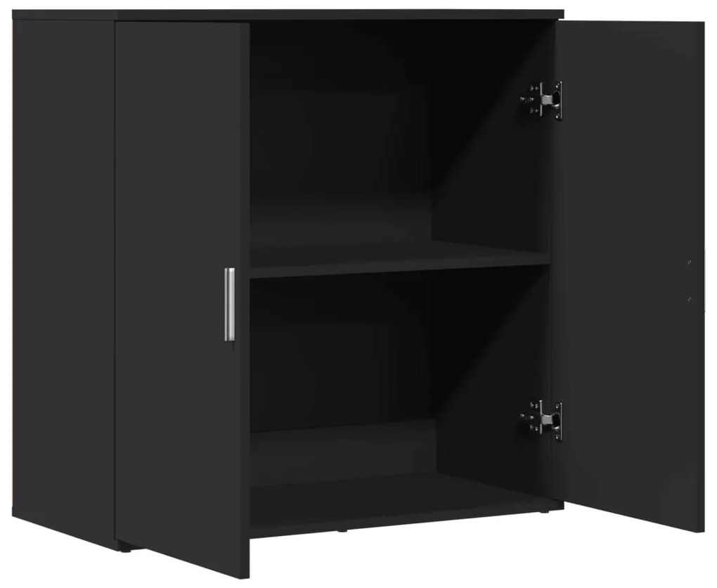 Aparador 79x38x80 cm derivados de madeira preto