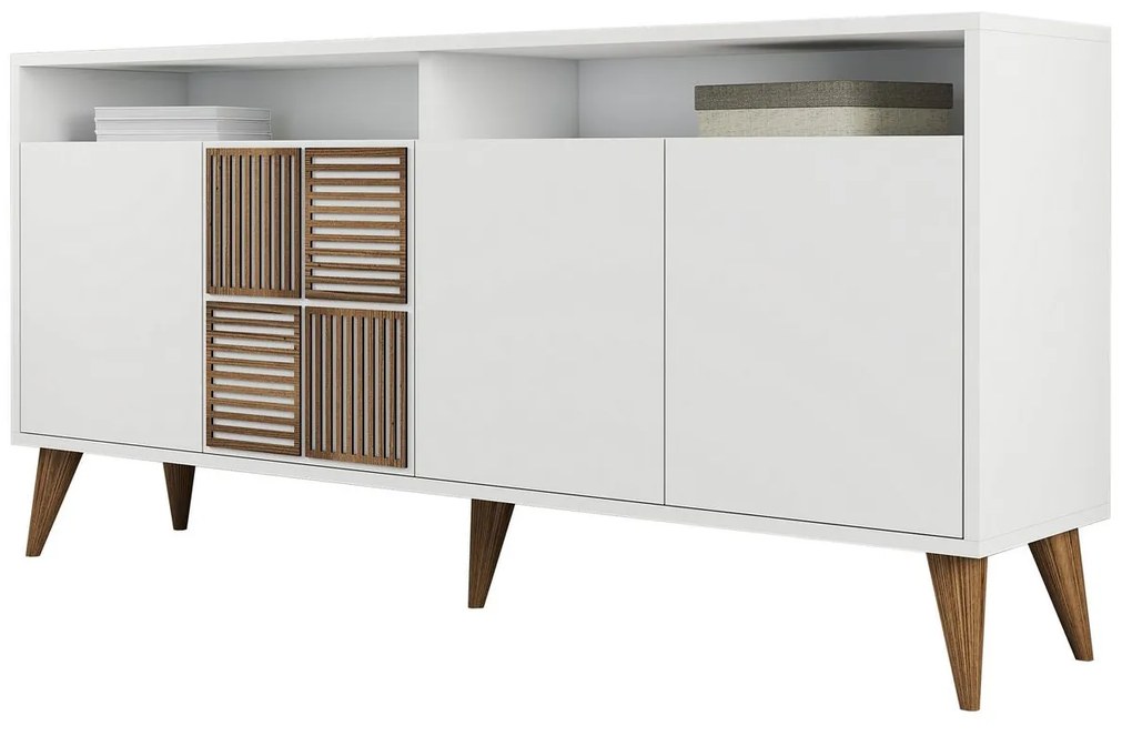 Console Milan – Branco – 160 cm x 78 cm x 35 cm