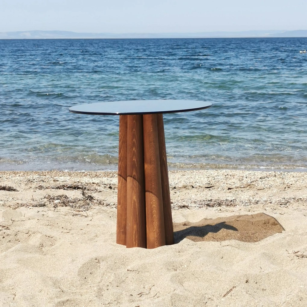 Mesa de Centro Thales – Bronze Walnut – 50 cm x 50 cm x 50 cm