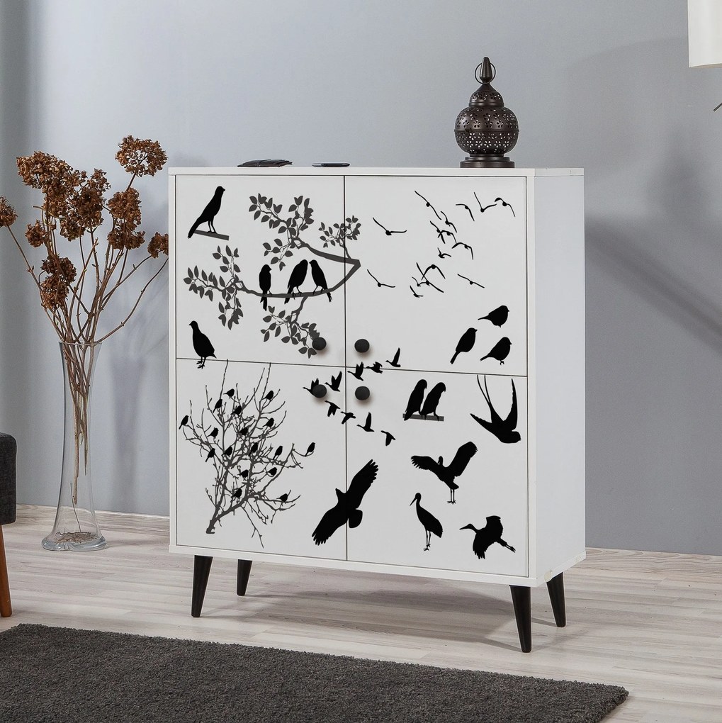 Armário Multiuso Multilux – Branco – 95x111x36 cm