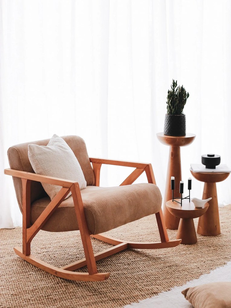 Cadeira de Asa Nini – Camel – 85x67x75 cm