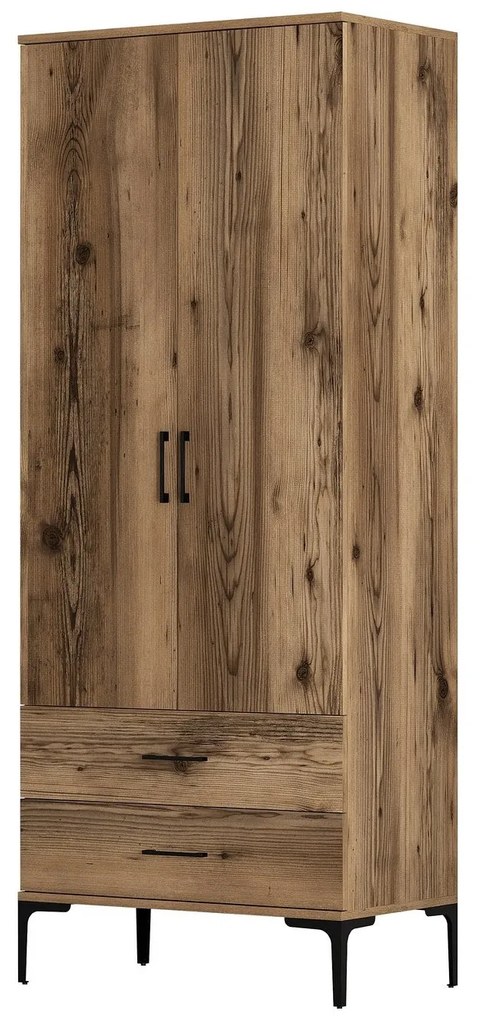 Roupeiro Kumsal T – Nogueira – 80x47,5x201,4 cm