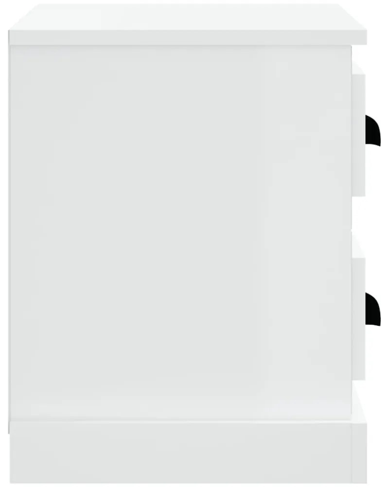 Mesa de cabeceira 60x35,5x45 cm branco