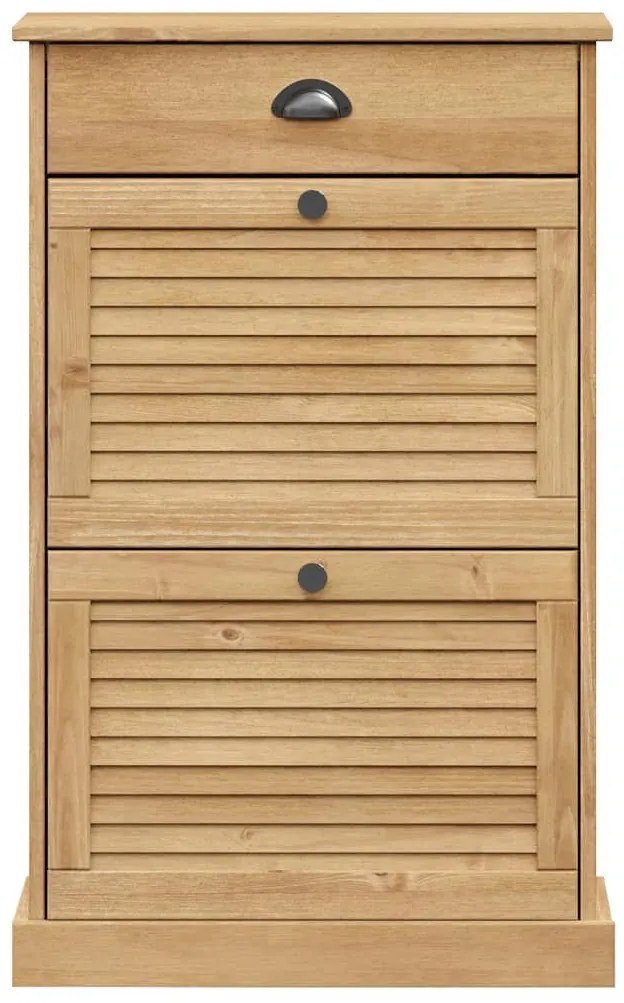 Sapateira VIGO 60x35x96 cm madeira de pinho maciça