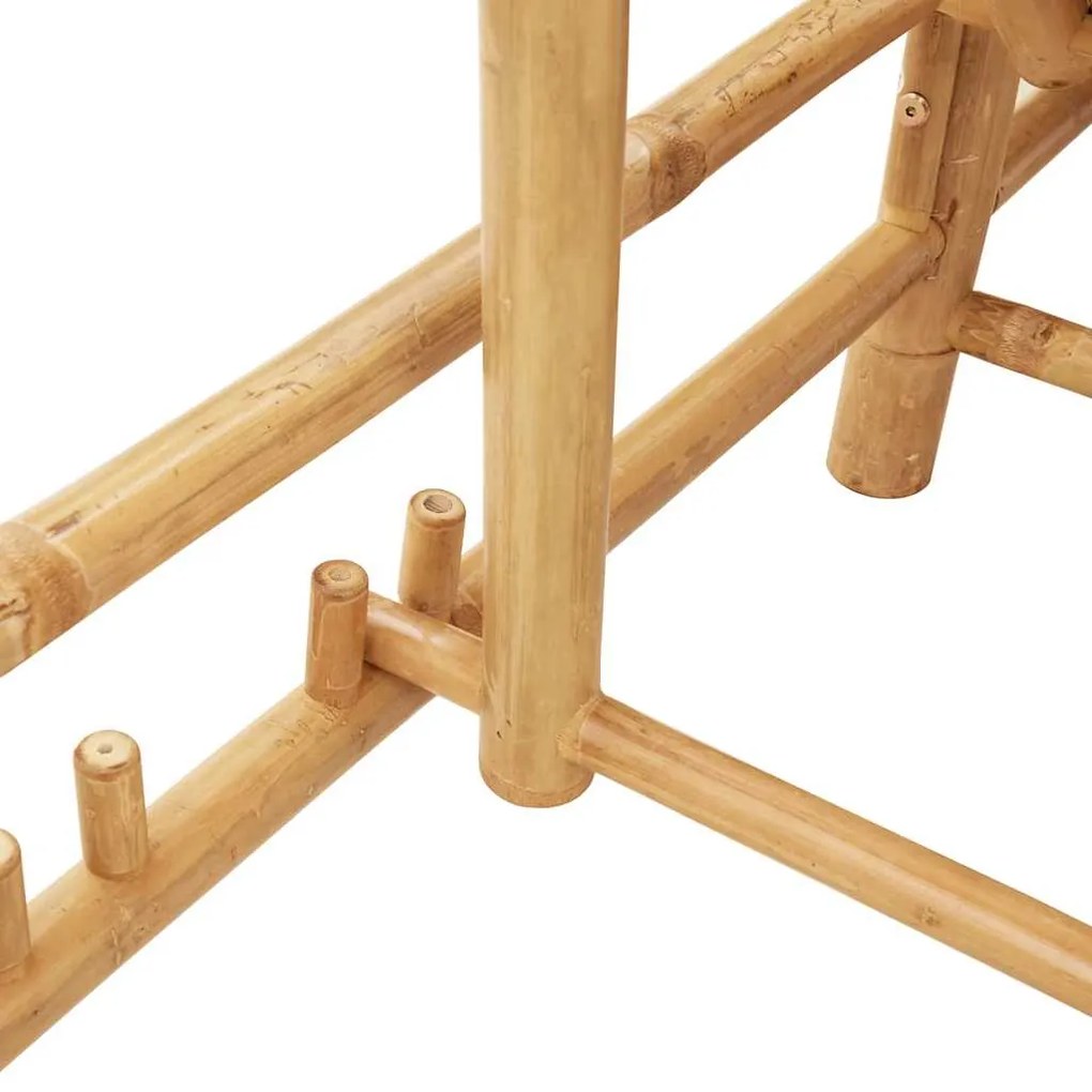 Espreguiçadeira 55x199x30 cm bambu