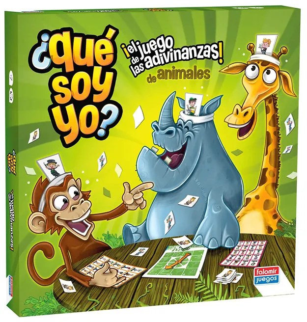 Jogo de Mesa Falomir Quem Sou Eu? Animais