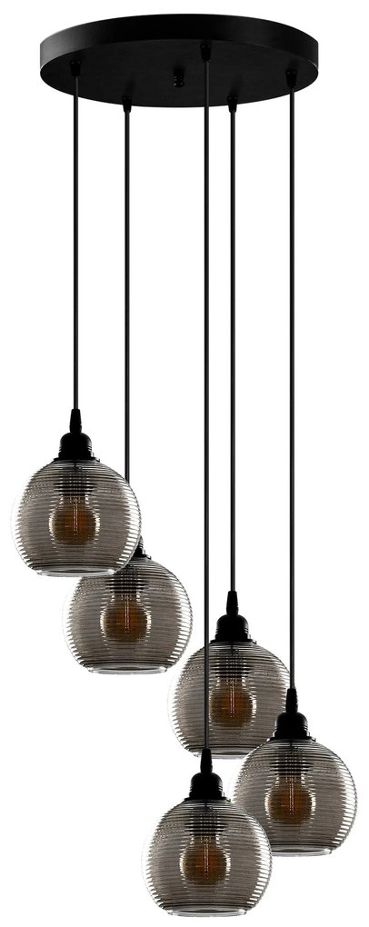 Chandelier Smoked – Fume – 50 x 50 cm