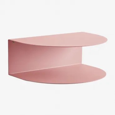 Estante De Parede ↔︎ 40 Cm Em Aço Inoxidável Taifa Cor-de-rosa Peônia - Sklum