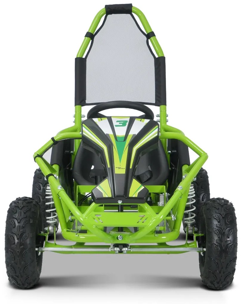Buggy Kart a gasolina para crianças Motors BUGGY RSX - 98 cm³ Verde