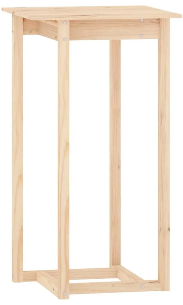3 pcs conjunto de bar pinho maciço
