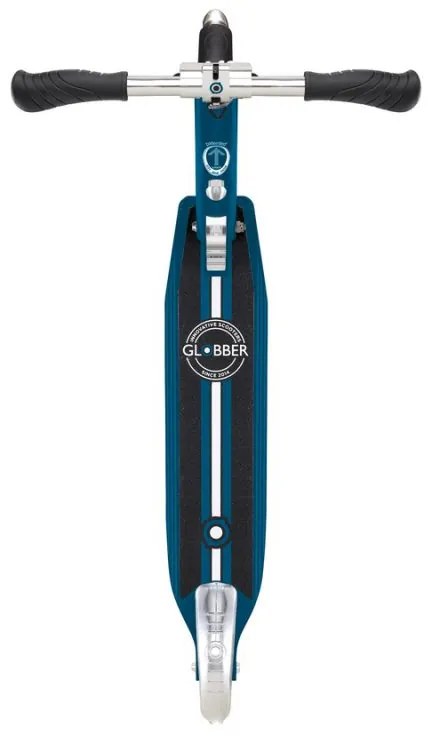 Trotinete Infantil com Rodas LED – Flow Element Lights – Prateado Crom