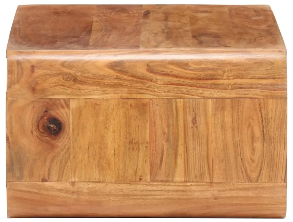 Mesa de centro 90x50x30 cm madeira de acácia maciça