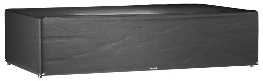 Capas p/ mobília jardim 2 pcs 12 ilhós 315x180x75 cm retangular