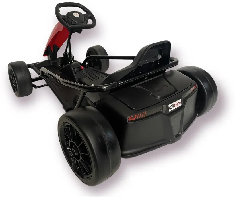 Mini Carrinho Infantil Estilo Kart Drift Elétrico Vermelho