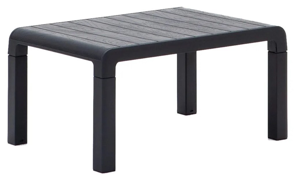 Conjunto Lounge de Jardim “Aksu” — Sofá, Poltronas e Mesa de Centro —