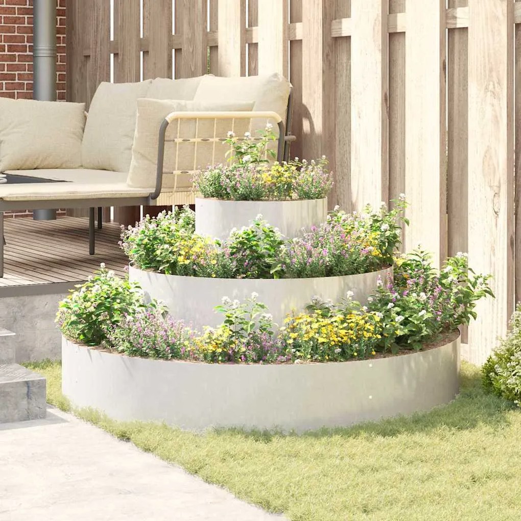 Plantadeira de Aço Inoxidável Aço Inoxidável Ø 120 cm Durável