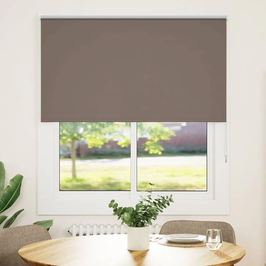 Persiana de enrolar 140x150 cm largura tecido 136,6cm poliéster