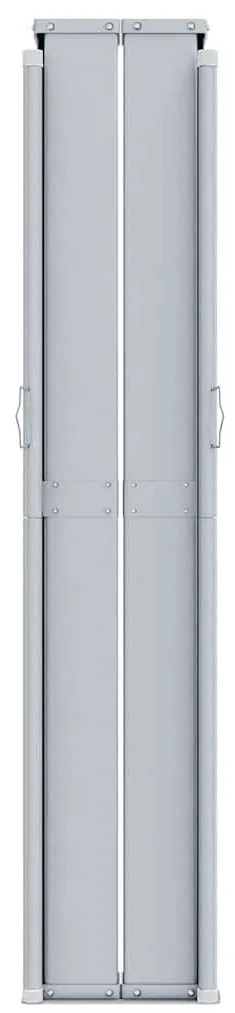 Toldo lateral retrátil 200x600 cm vermelho