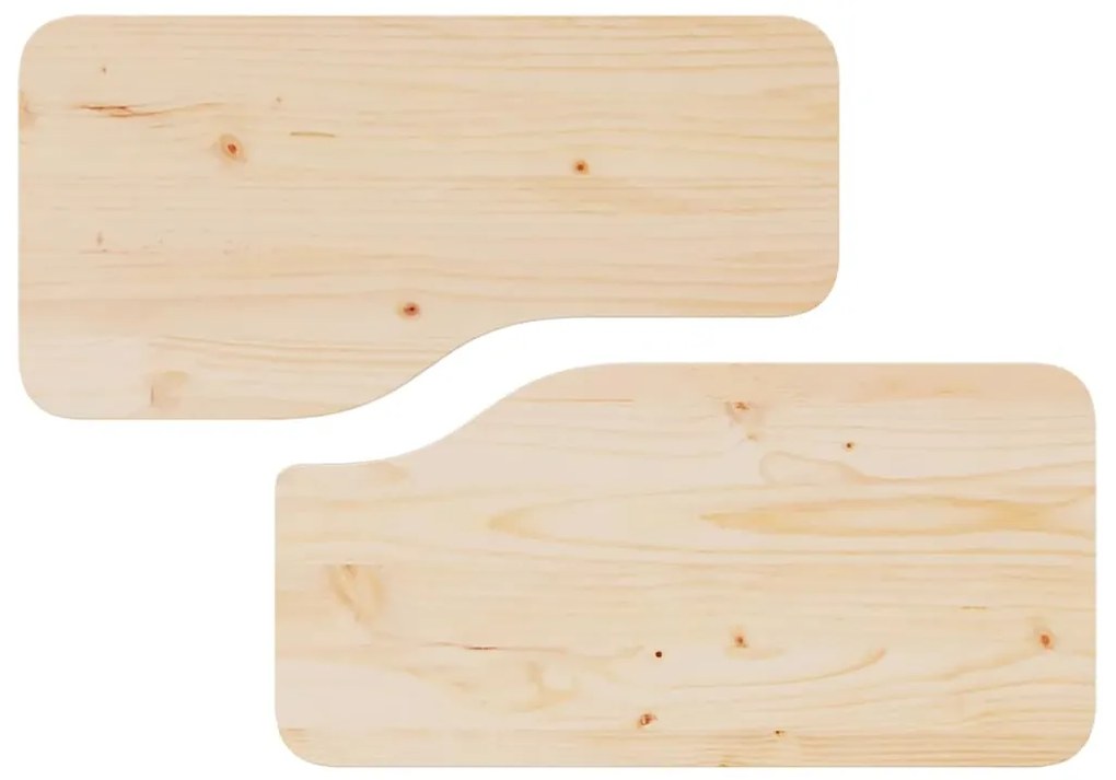 Mesa de centro 2 pcs Natural 100 x 69 x 35.5 cm