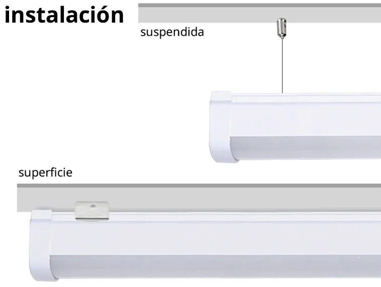Projetor LED linear 18W RGB+CCT, 220V, RF, Alexa, SYNC. 1m, RGB + Dual Branco Regulável
