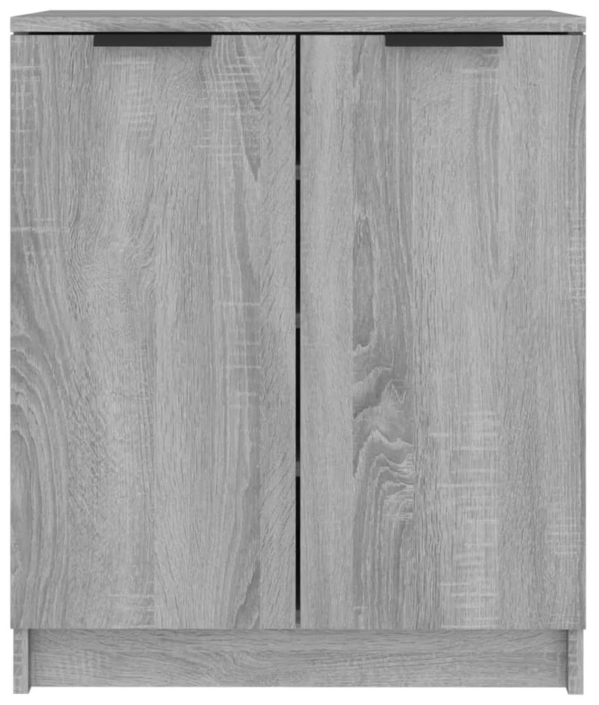 Sapateira 59x35x70 cm derivados de madeira sonoma cinza